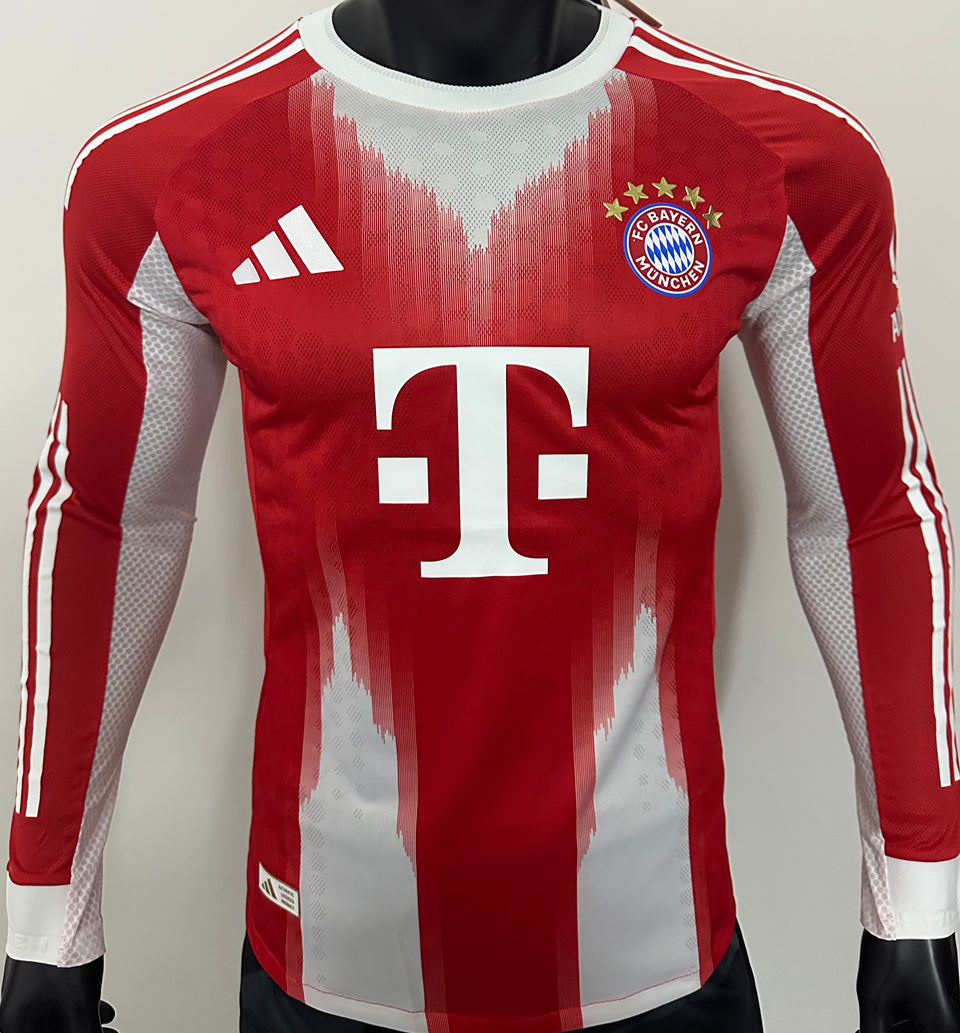 Jersey 2025/26 Bayern Munich Local Manga larga Versión Jugador