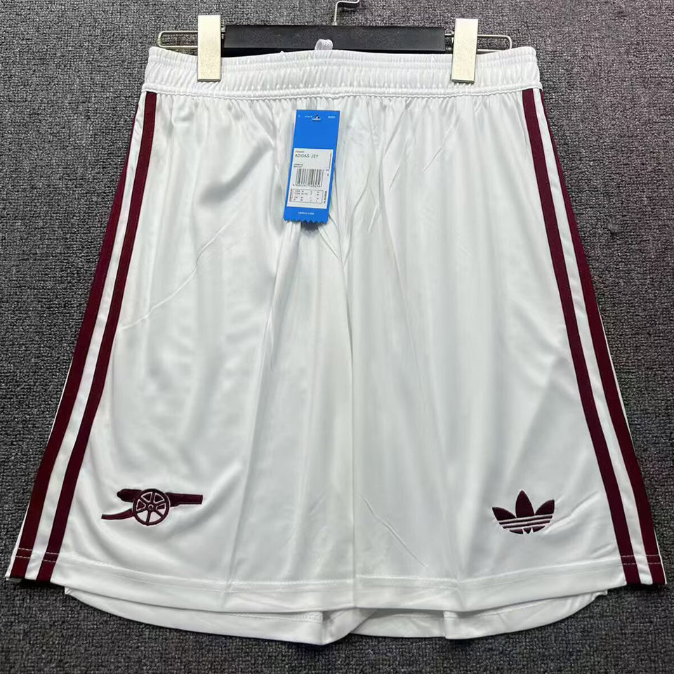 2025/26 Arsenal Tercero Versión Fan Shorts/ Pantalones