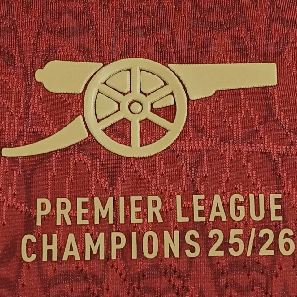 jersey 2026/27 arsenal especial manga corta versión jugador
