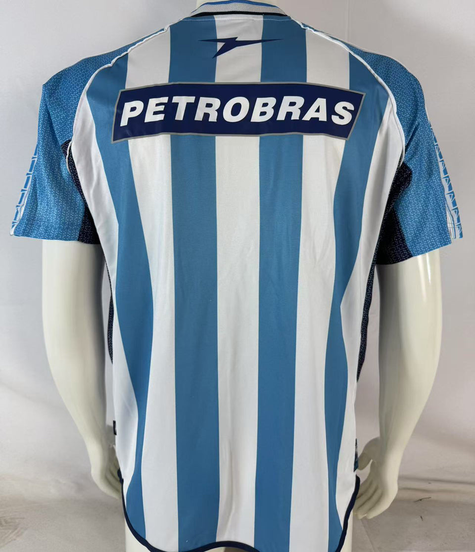 Jersey 2002/2003 Racing Local Manga corta Versión Fan Retro