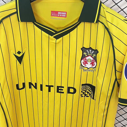 Jersey 2025/26 Wrexham Visitante Manga corta Versión Fan