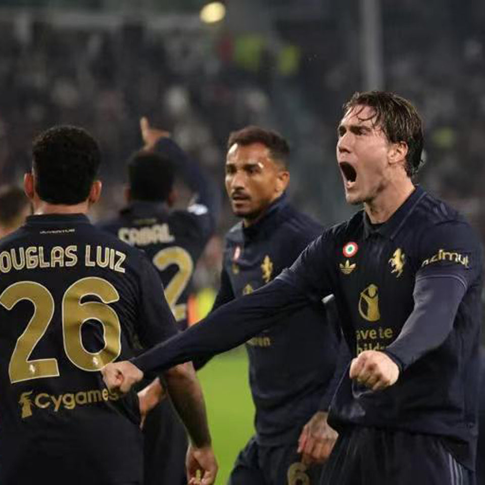 jersey 2024/25 juventus tercero manga corta versión fan