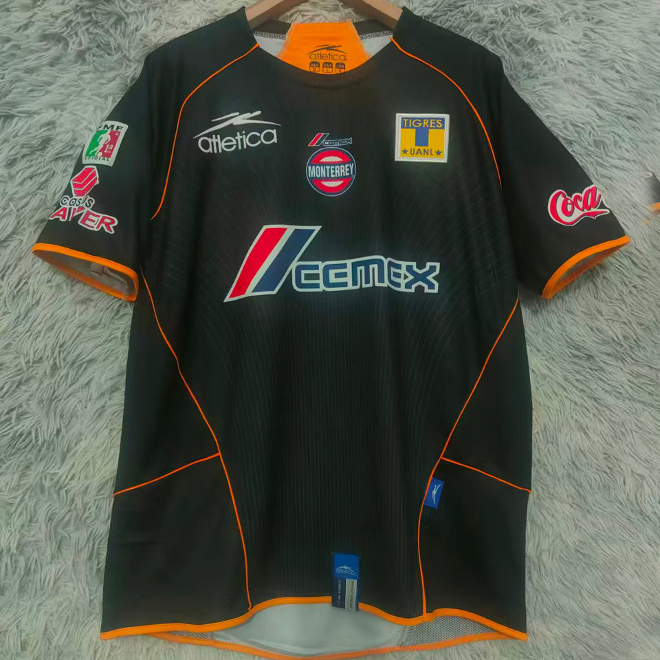 jersey 2005 tigres uanl tercero manga corta versión fan retro