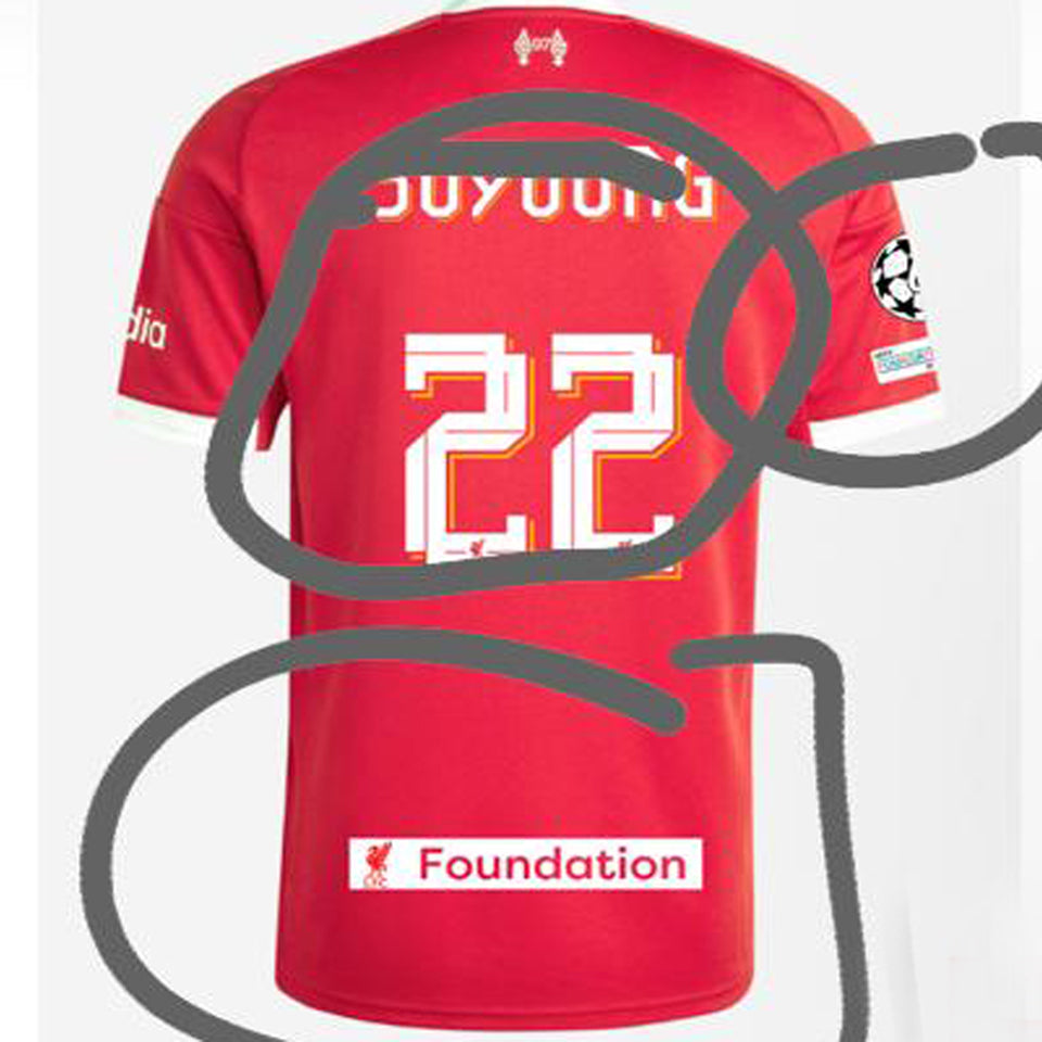 jersey 2025/26 liverpool local manga larga versión fan