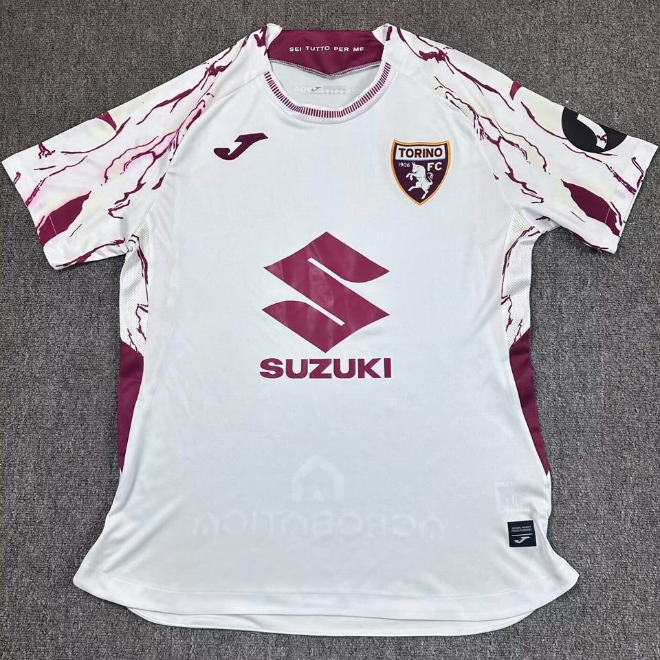 jersey 2025/26 torino visitante manga corta versión fan