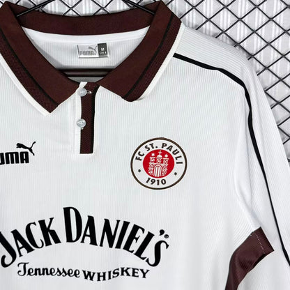 Jersey 1999/2000 ST PAULI Local Manga larga Versión Fan Retro