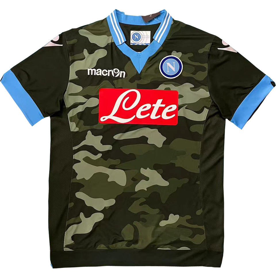 jersey 2013/14 napoli visitante manga corta versión fan retro