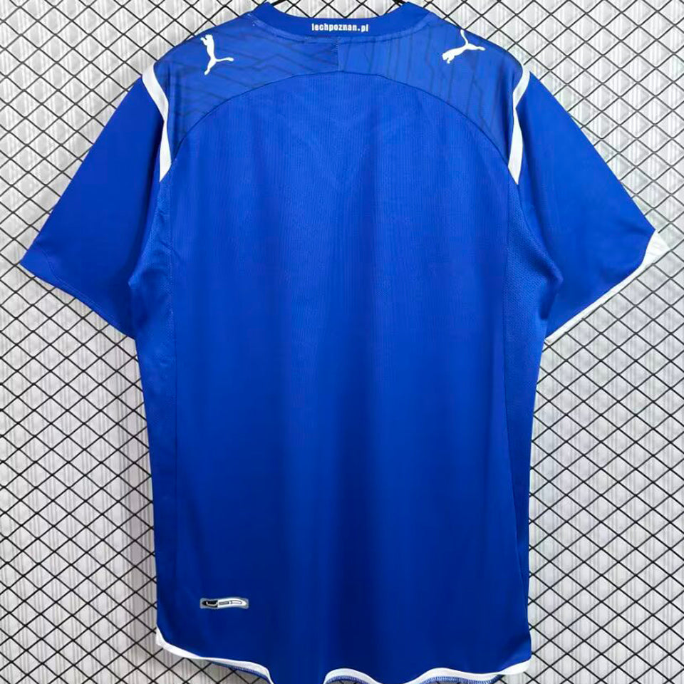 jersey 2009/2010 lech poznań local manga corta versión fan retro