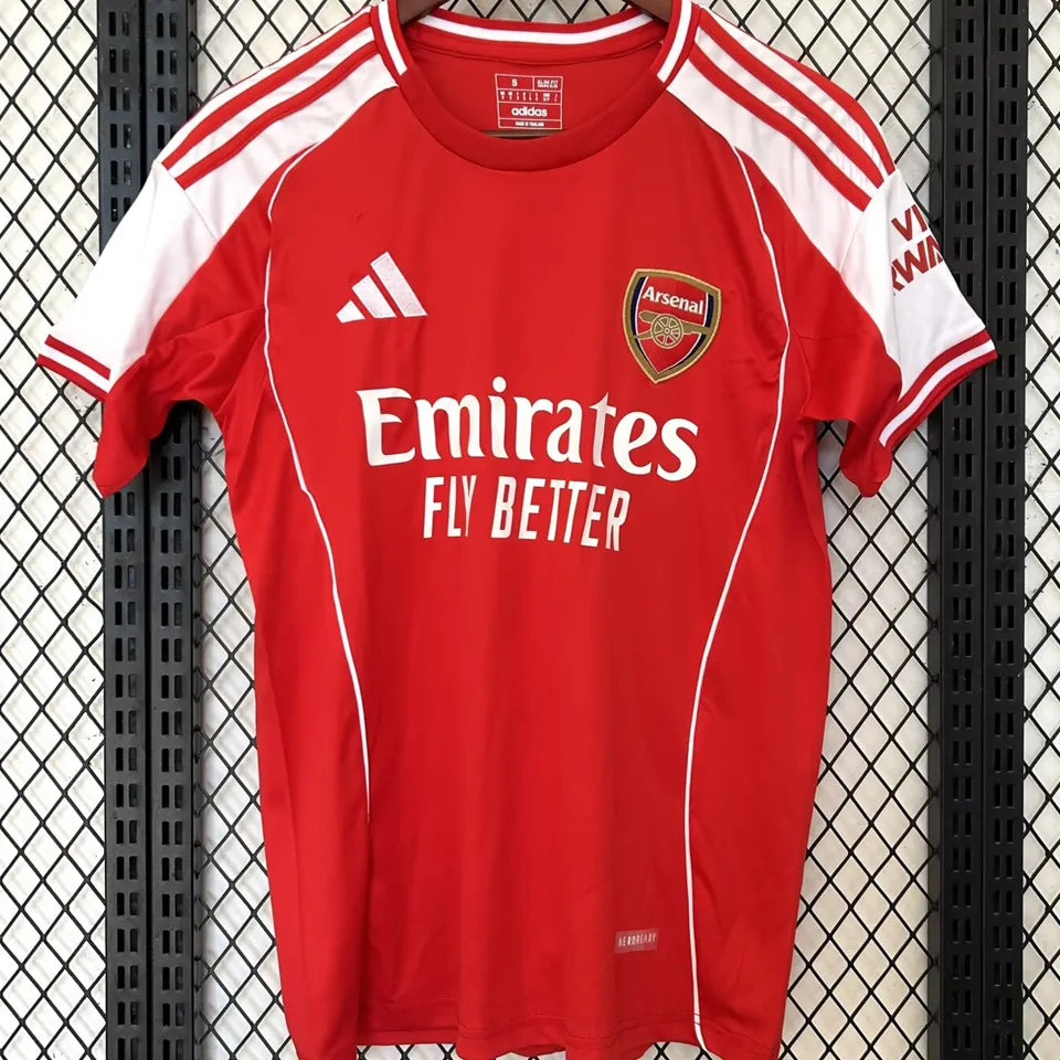 Jersey 2025/26 Arsenal Local Manga corta Versión Fan