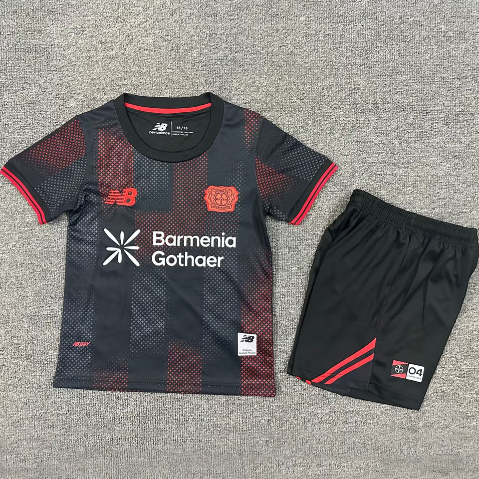 Jersey 2025/26 LeverKusen Local Manga corta Niño