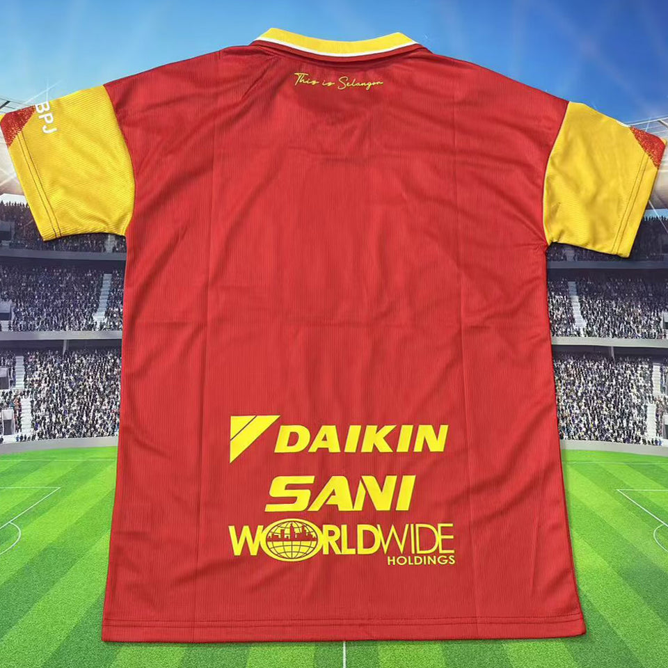 Jersey 2025/26 Selangor Especial Manga corta Versión Fan