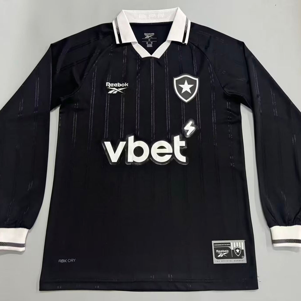jersey 2025/26 botafogo visitante manga larga versión fan