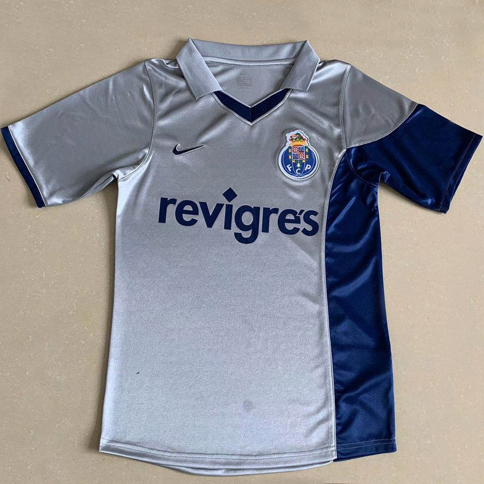 jersey 2001/2002 porto visitante manga corta versión fan retro