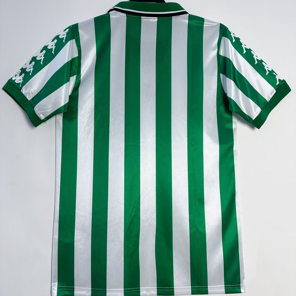 Jersey 1999/2000 R BTS Local Manga corta Versión Fan Retro