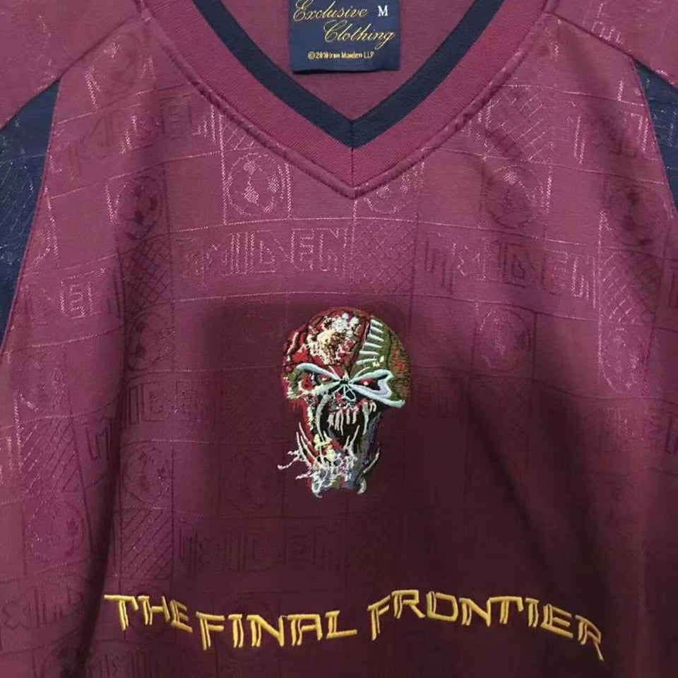 jersey 2010 iron maiden res especial manga corta versión fan retro