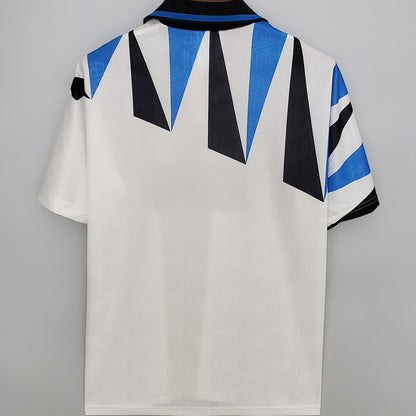 Jersey 1991/93 Inter Milan Visitante Manga corta Versión Fan Retro