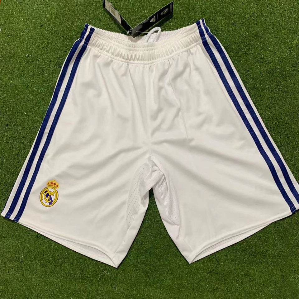 2016/17 real madrid local versión fan shorts/ pantalones retro