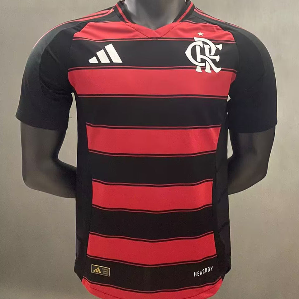 jersey 2025/26 flamengo local manga corta versión jugador