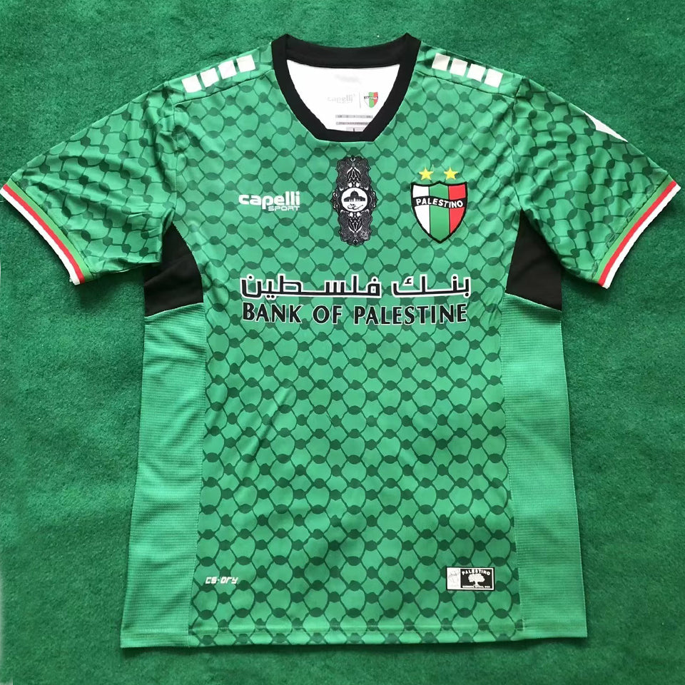 jersey 2024/25 palestino especial manga corta versión fan