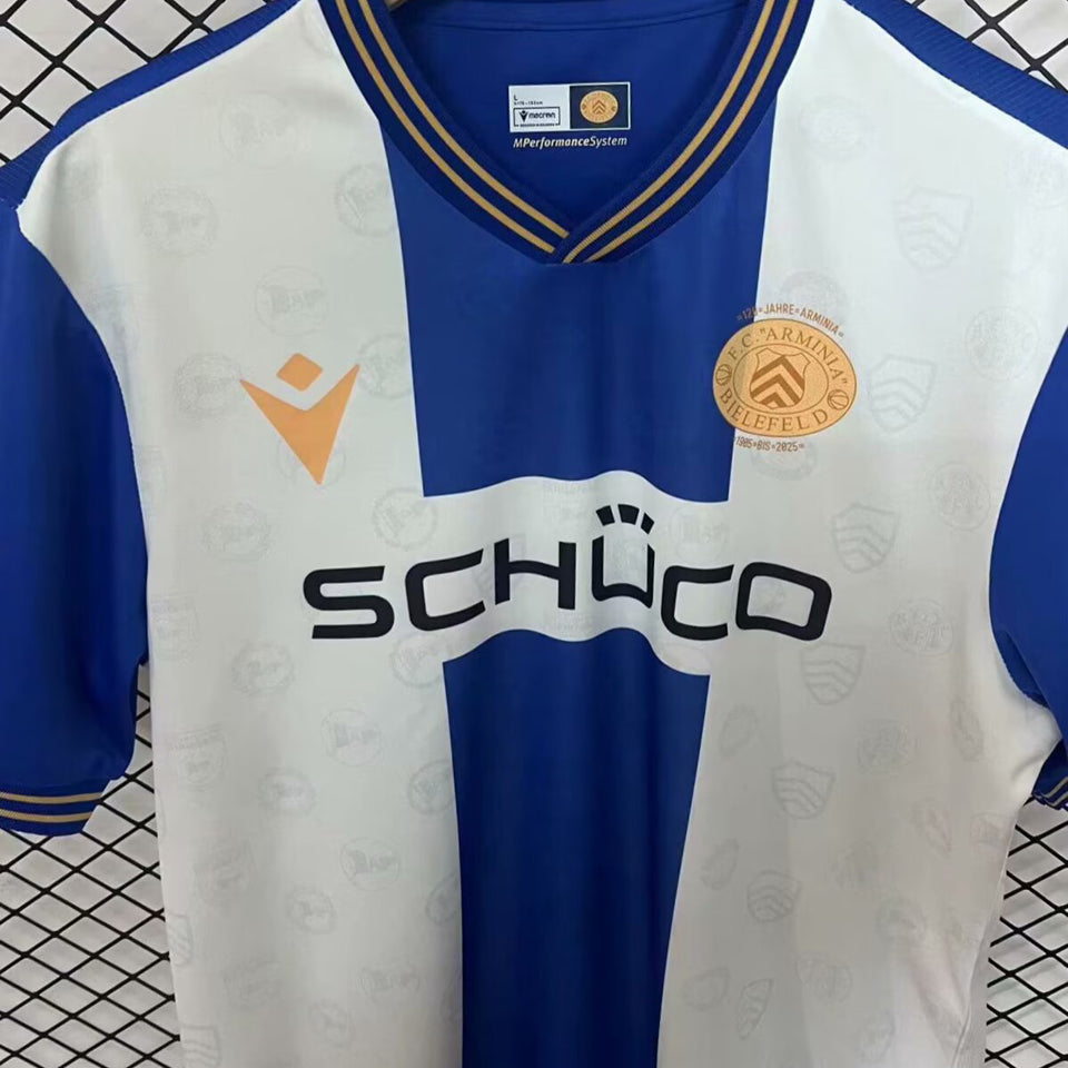 jersey 2025 bielefeld especial manga corta versión fan