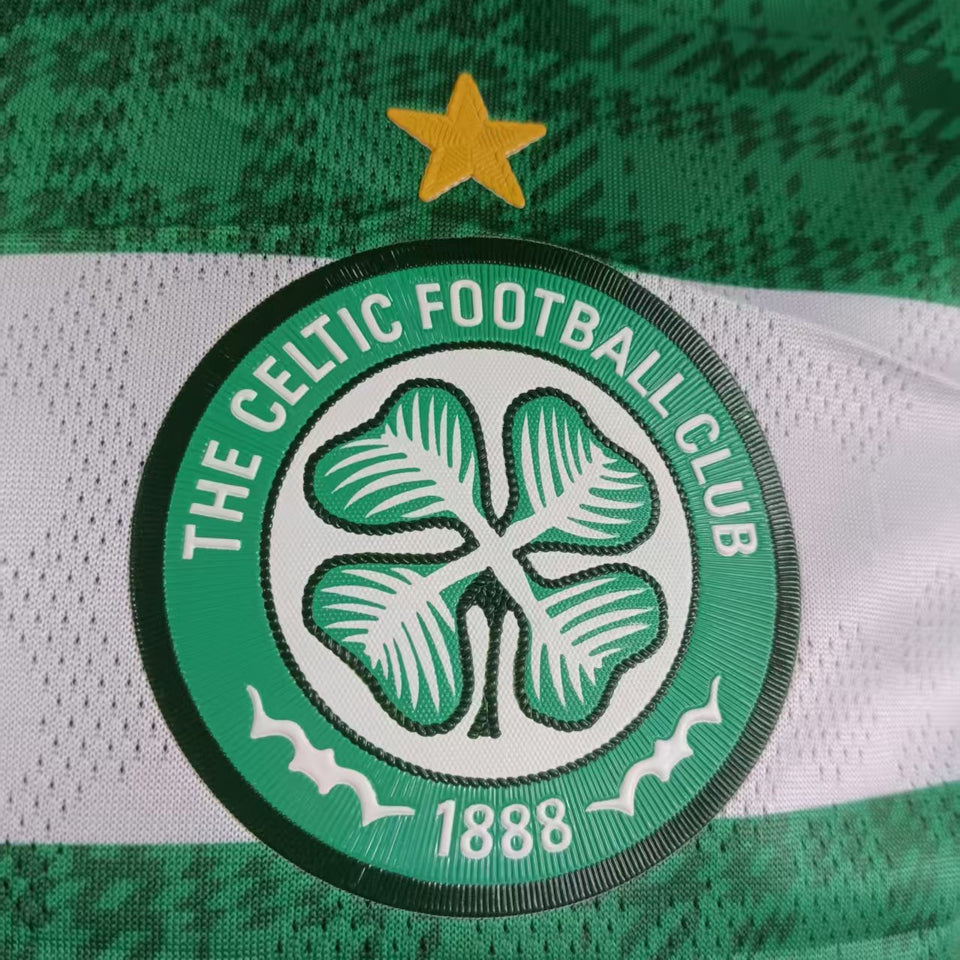 jersey 2025/26 celtic local manga corta versión jugador