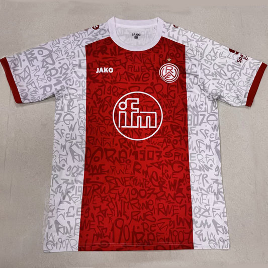 Jersey 2025/26 Rot-Weiss Essen Local Manga corta Versión Fan