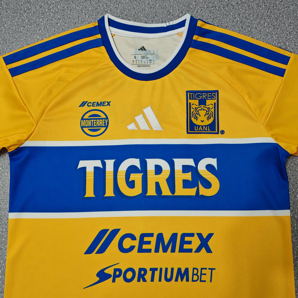 jersey 2026/27 tigres local manga corta versión fan