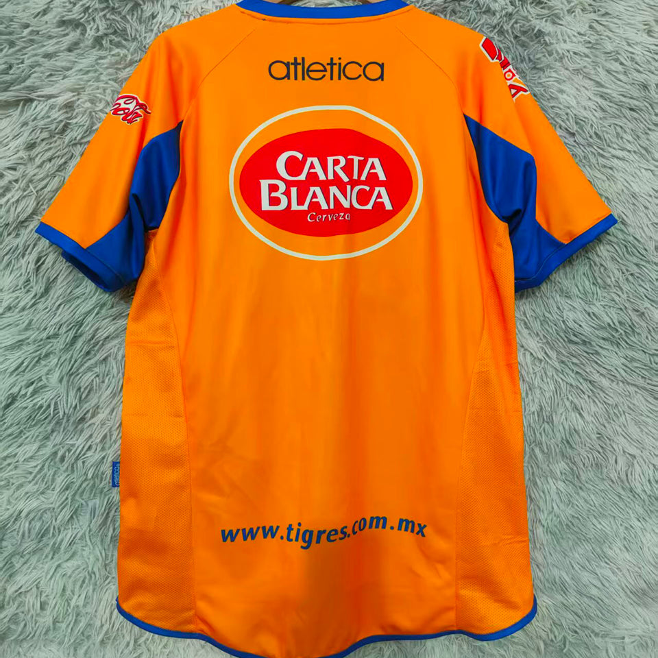 jersey 2006 tigres uanl local manga corta versión fan retro