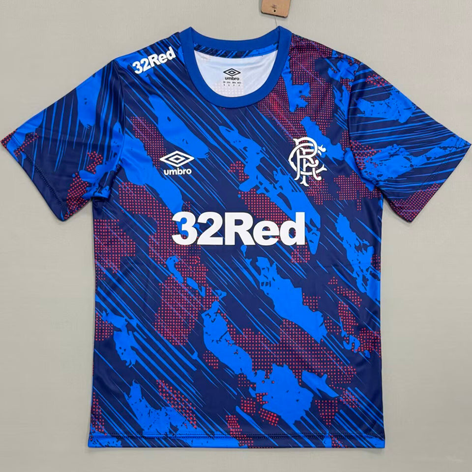 jersey 2026 glasgow rangers especial manga corta versión fan