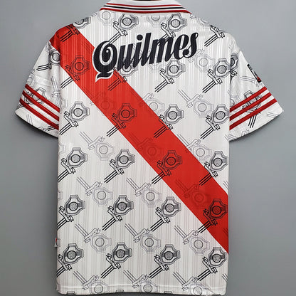 Jersey 1996 River Plate Local Manga corta Versión Fan Retro