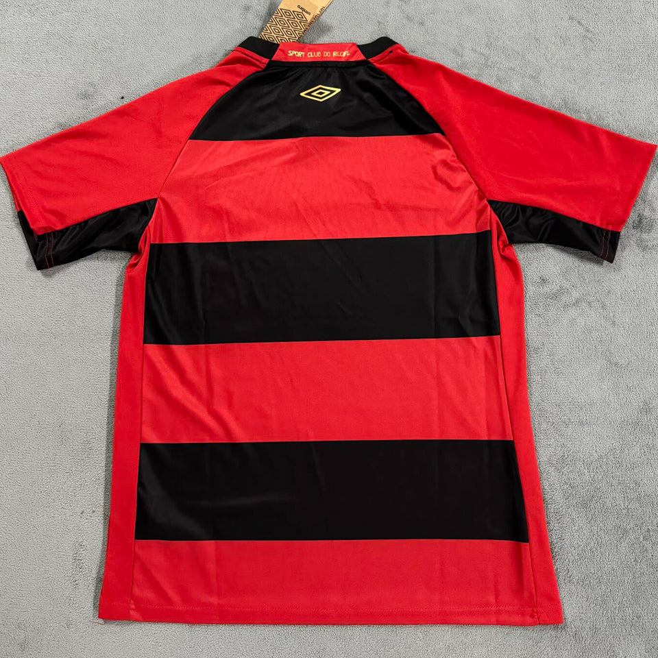 jersey 2025/26 sport recife local manga corta versión fan