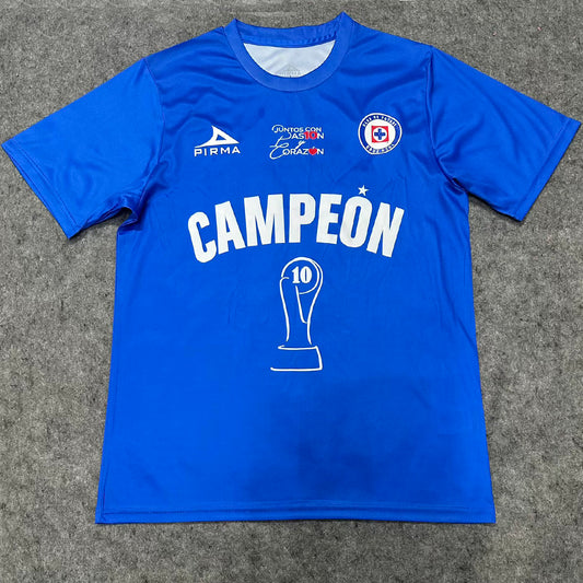 Jersey 2026 Cruz Azul Champion Especial Manga corta Versión Fan