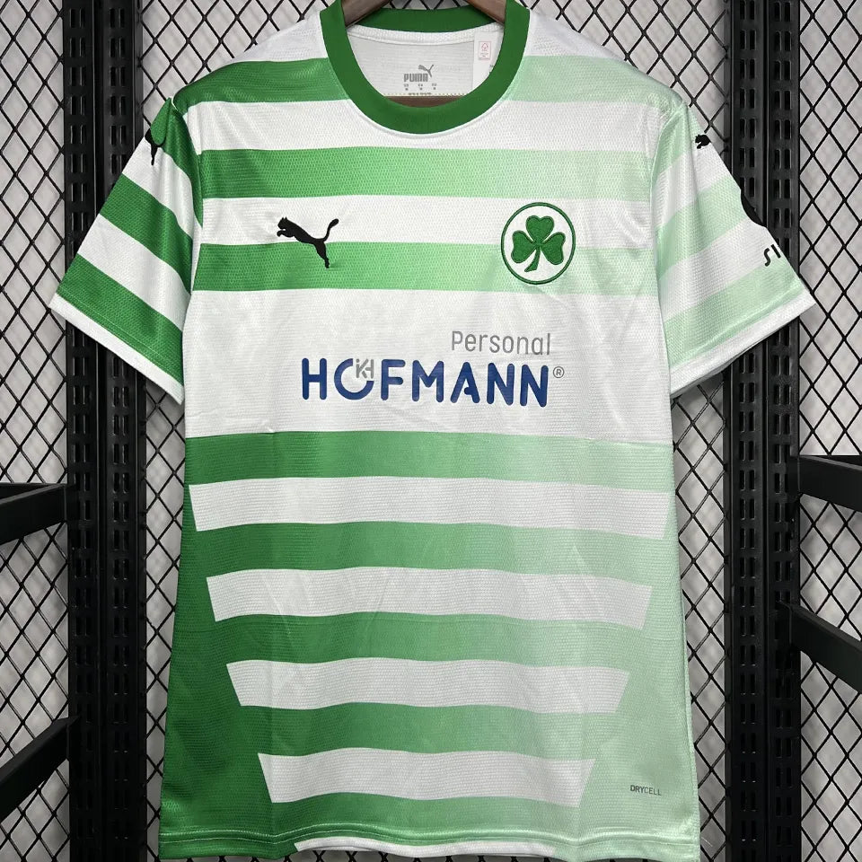 Jersey 2024/25 SpVgg Greuther Fürth Local Manga corta Versión Fan