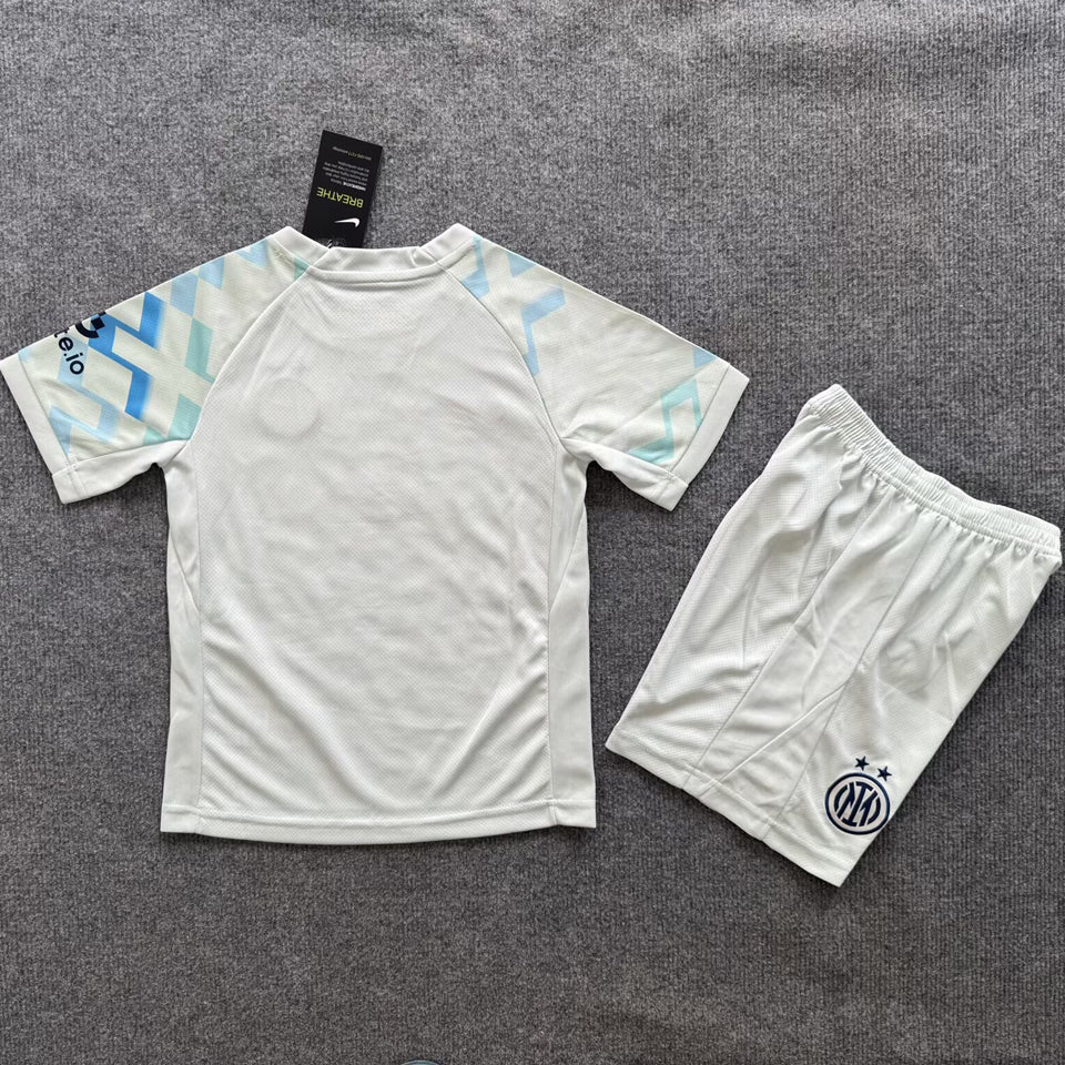 Jersey 2025/26 Inter Milan Visitante Manga corta Niño