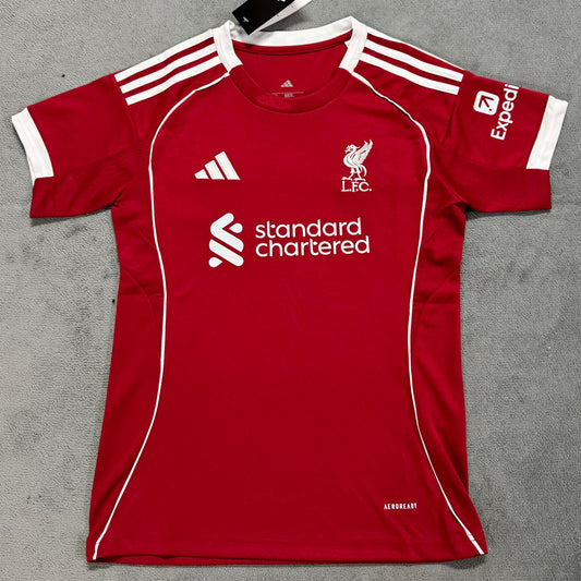 Jersey 2025/26 Liverpool Local Manga corta Mujer