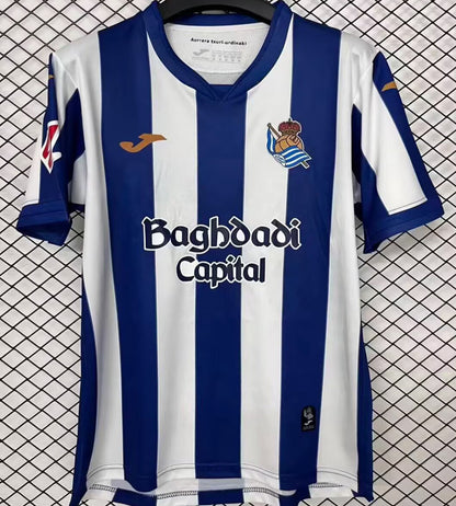 Jersey 2026/27 Real Sociedad Local Manga corta Versión Fan