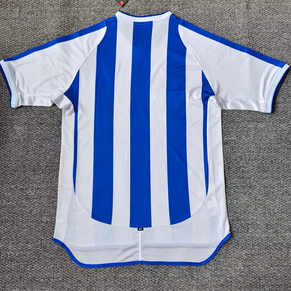 jersey 2001/2002 malaga local manga corta versión fan retro