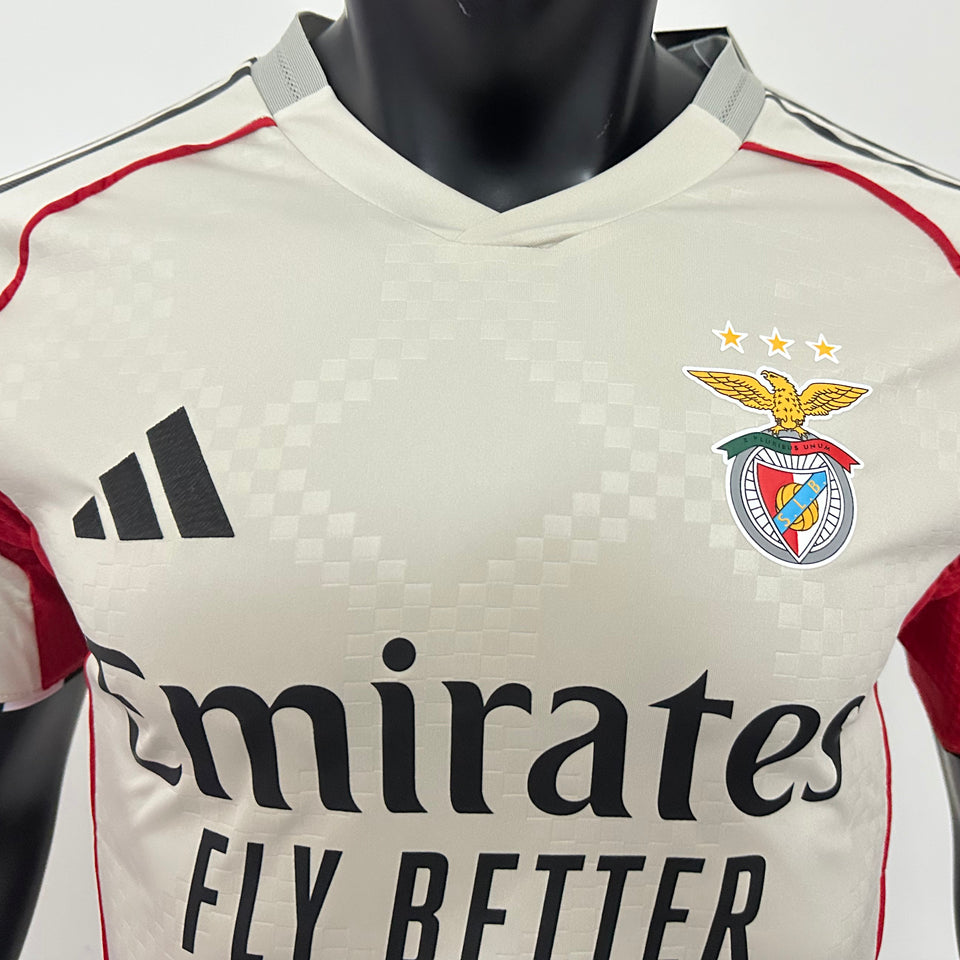 Jersey 2025/26 Benfica Visitante Manga corta Versión Jugador