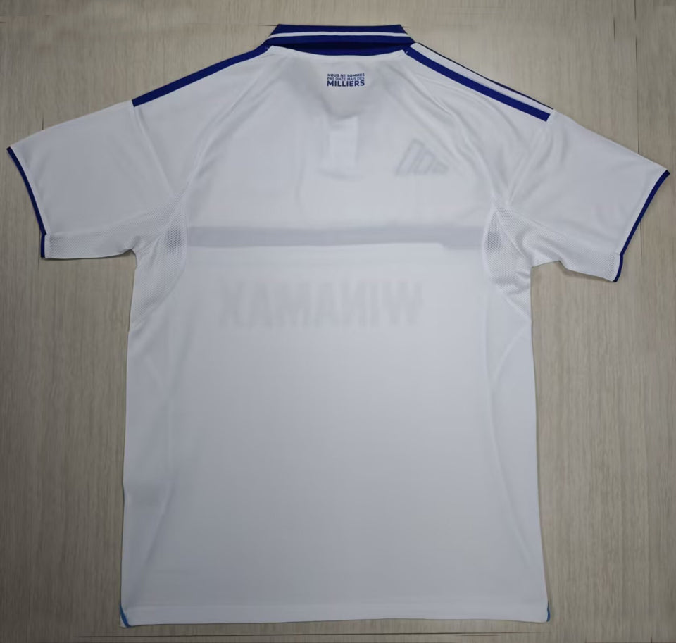 jersey 2025/26 strasbourg visitante manga corta versión fan