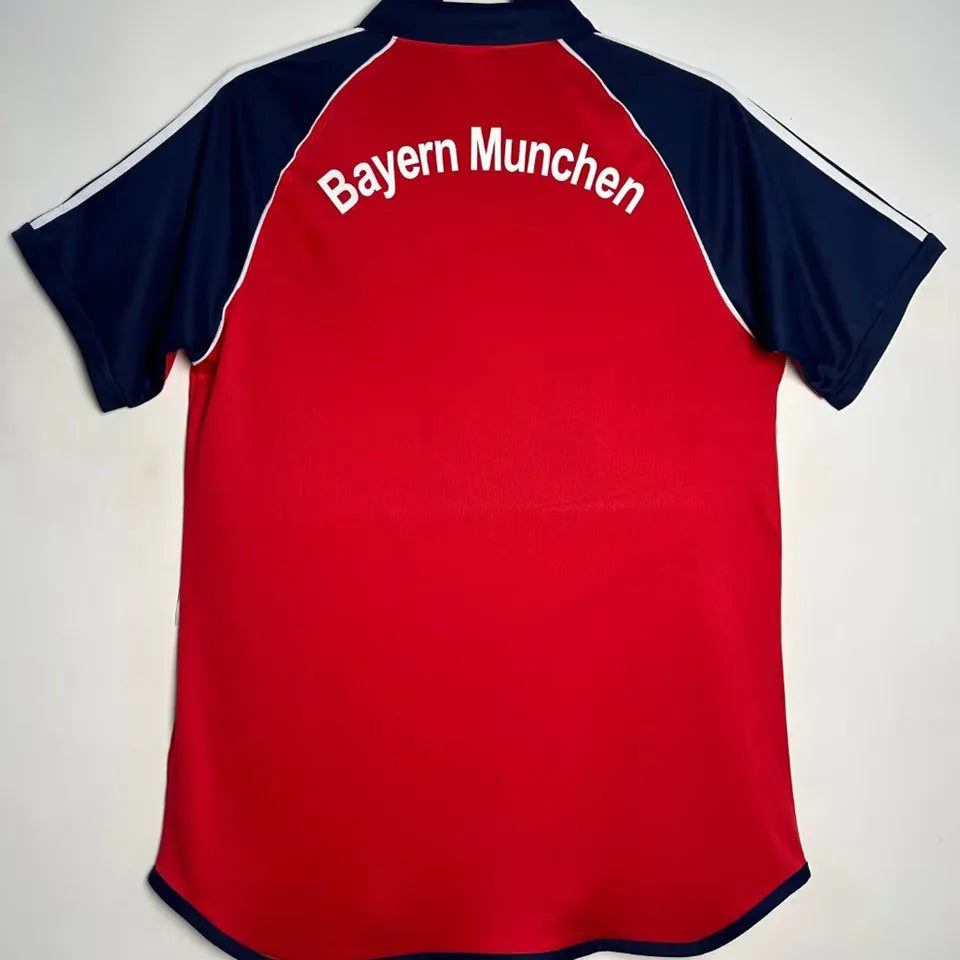 Jersey 2000/01 Bayern Munich Local Manga corta Versión Fan Retro