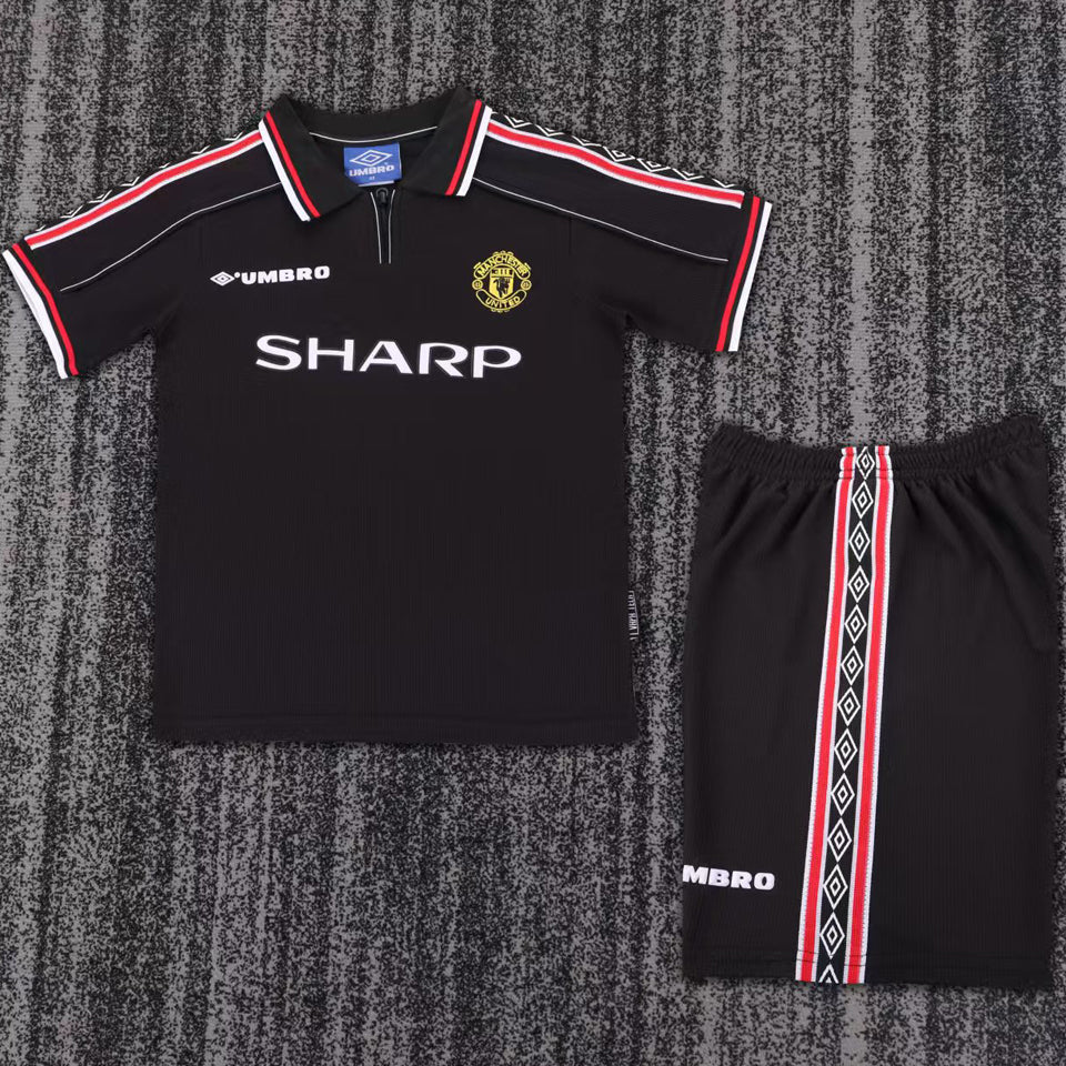 jersey 1998/99 manchester united especial manga corta niño retro