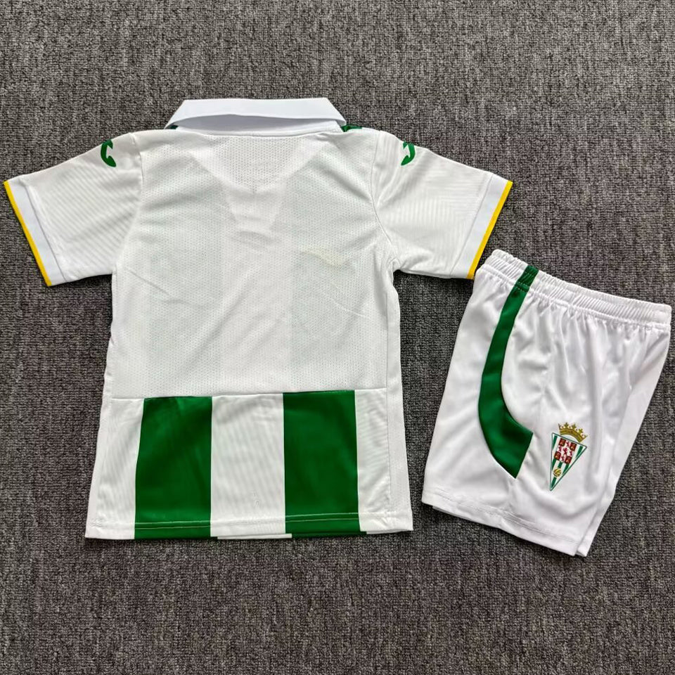 jersey 2026/27 cordoba local manga corta niño