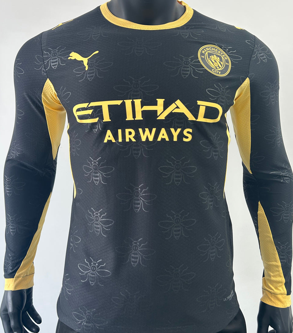 jersey 2026/27 manchester city tercero manga larga versión jugador