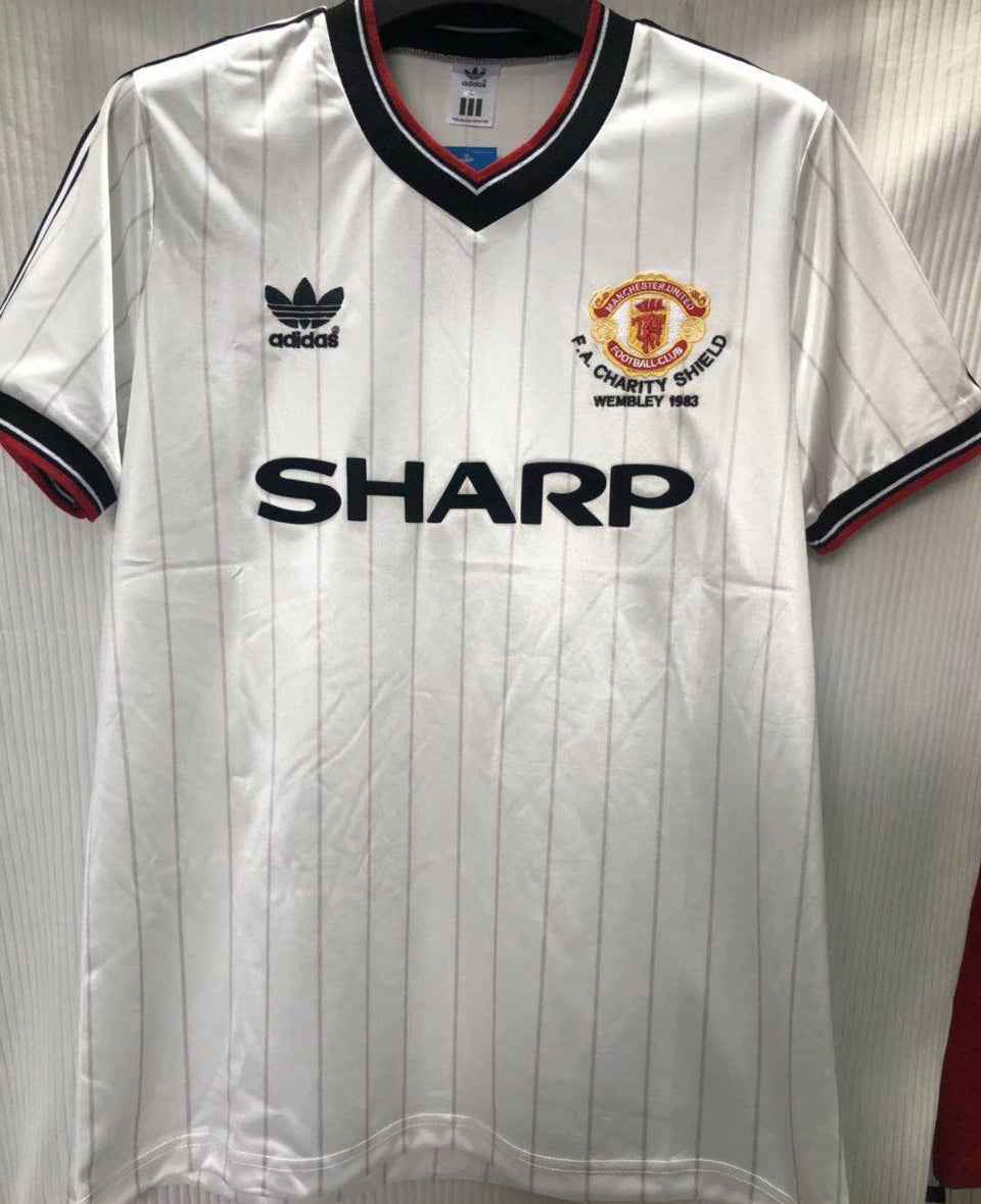 jersey 1983 manchester united especial manga corta versión fan retro