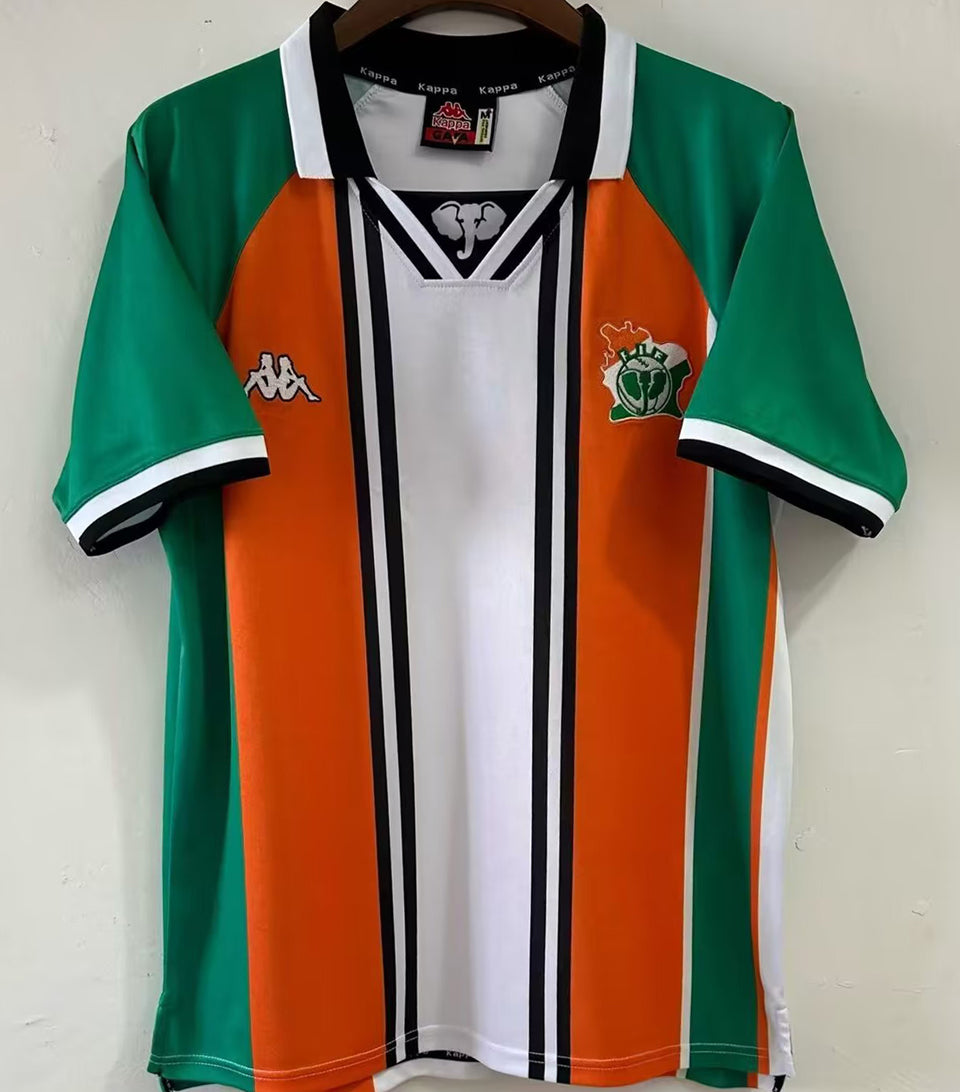 2000/02 ivory coast especial versión fan selecciones retro