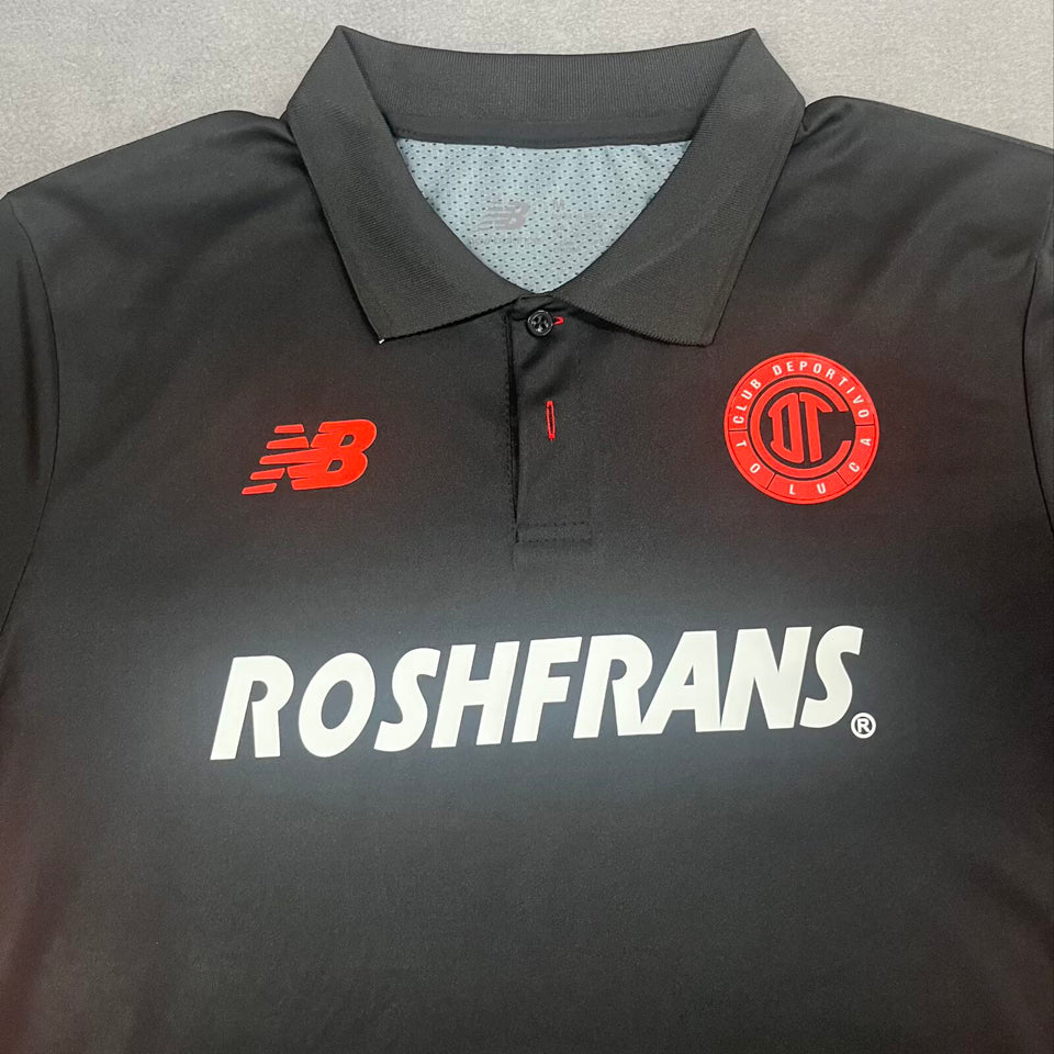 jersey 2025/26 deportivo toluca tercero manga corta versión fan