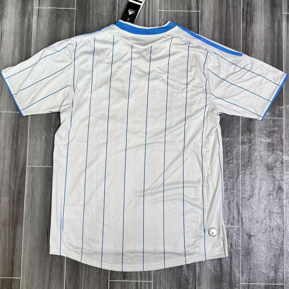 jersey 2009/2010 marseille local manga corta versión fan retro