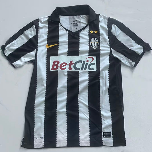 Jersey 2010/11 Juventus Local Manga corta Versión Fan Retro