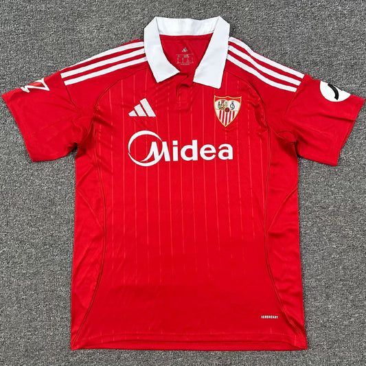 Jersey 2025/26 Sevilla FC Visitante Manga corta Versión Fan