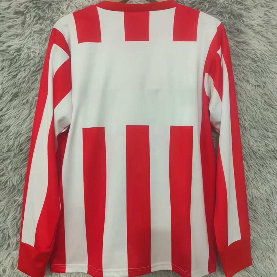 jersey 1990/1991 chivas local manga larga versión fan retro